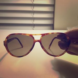 Prada aviator style sunglasses